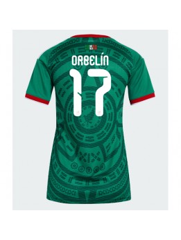 Ženski Nogometna dresi replika Mehika Orbelin Pineda #17 Domači SP 2026 Kratek rokav